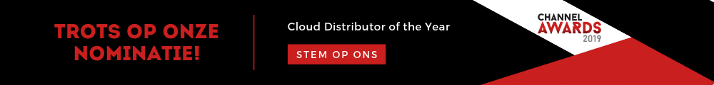 Cloud Distributie genomineerd als Cloud Distributor of the Year 2019